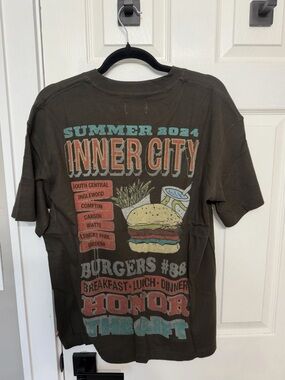 Honor The Gift Burger Tee Small